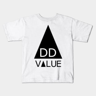 Add Value Typography Motivational Quote Kids T-Shirt